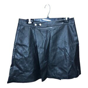 ASOS Design  Faux Leather Wrap Style‎ Skirt
